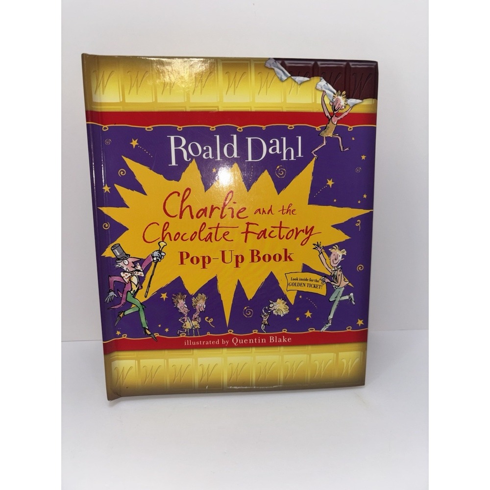 Charlie and the Chocolate Factory by Roald Dahl (2011, Novelty Book) Pop Up Book